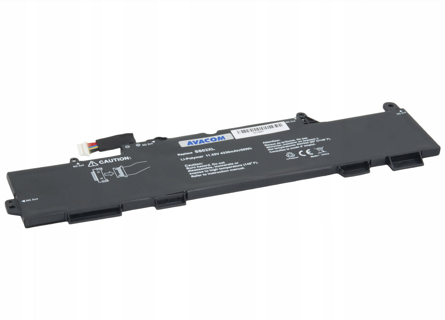 Batéria pre notebooky Hp , Compaq Avacom Li-polymérová 50 Wh mAh, 4330 mAh