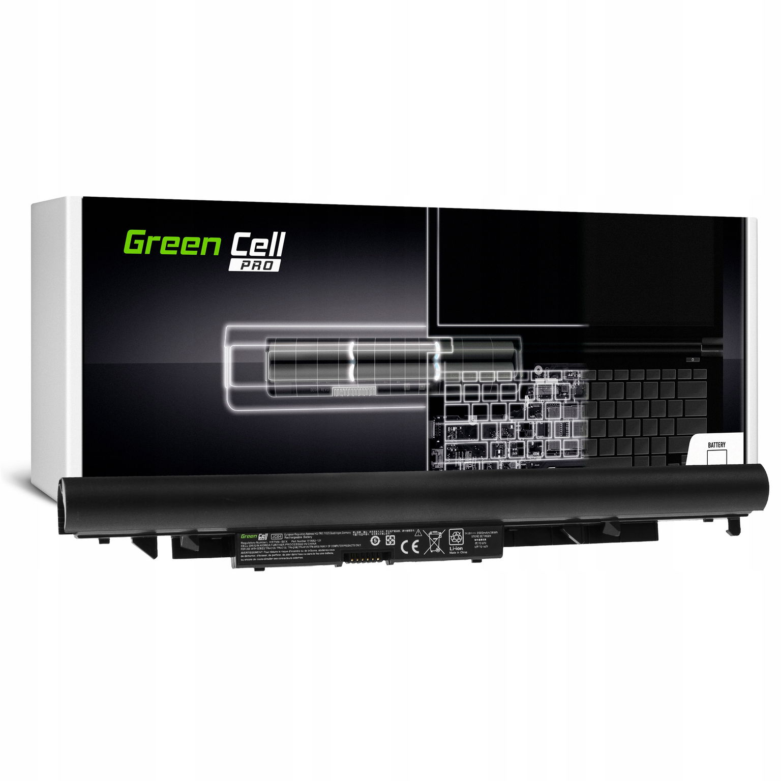 Batéria pre notebooky Hp, Compaq lítium-iónová 2600 mAh Green Cell