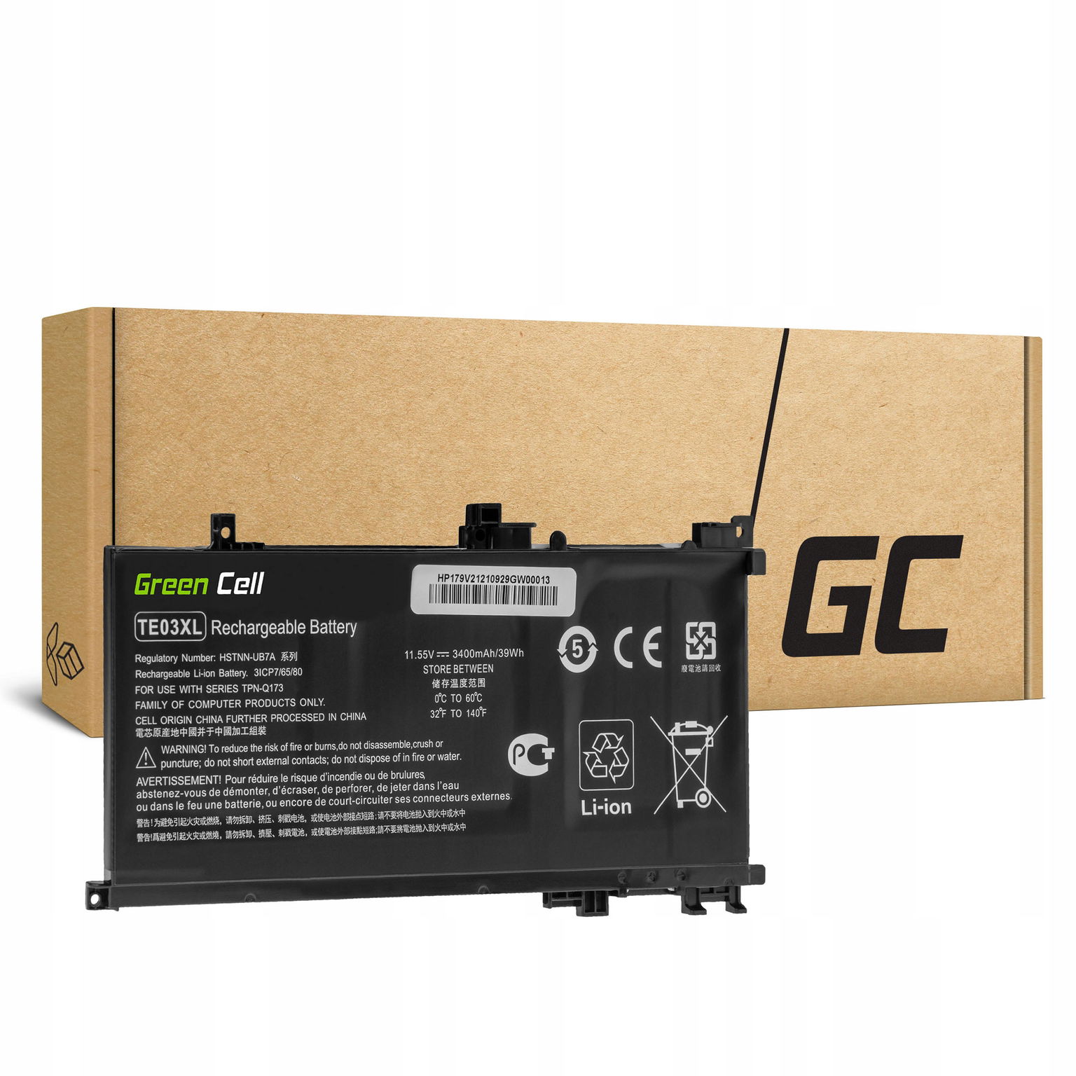 Batéria pre notebooky Hp Compaq lítium-polymérová 3500 mAh Green Cell