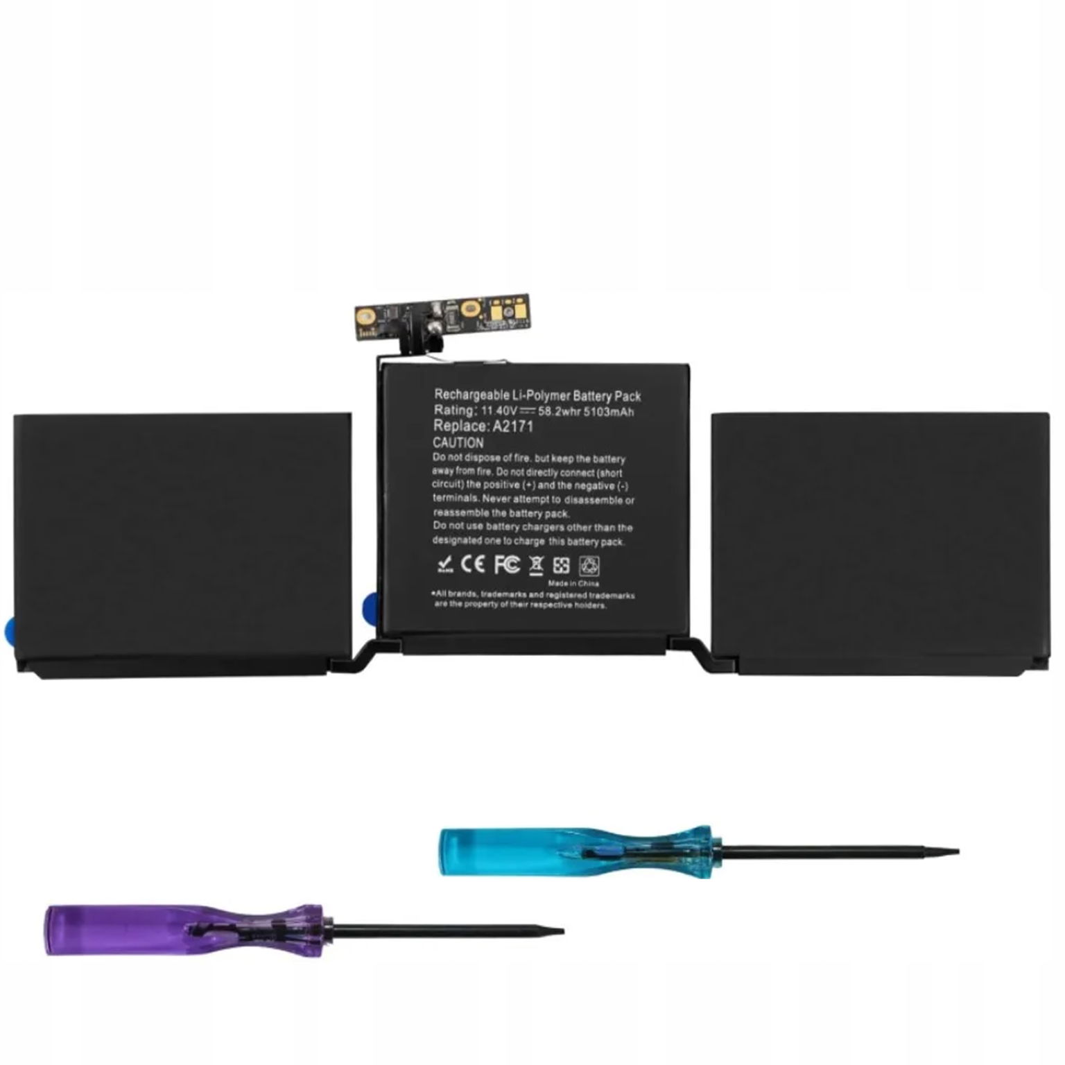 Batéria Pure Energy pre MacBook Pro 13 (2020) A2171 5103 mAh