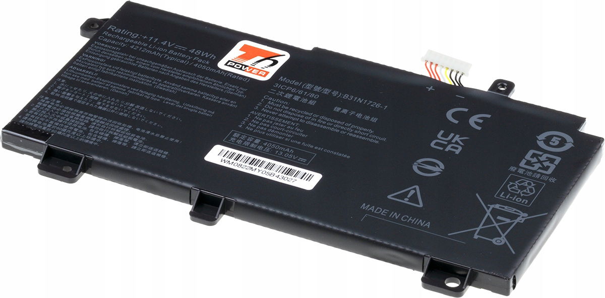 Batéria T6 Power pre Asus Tuf FX506IE