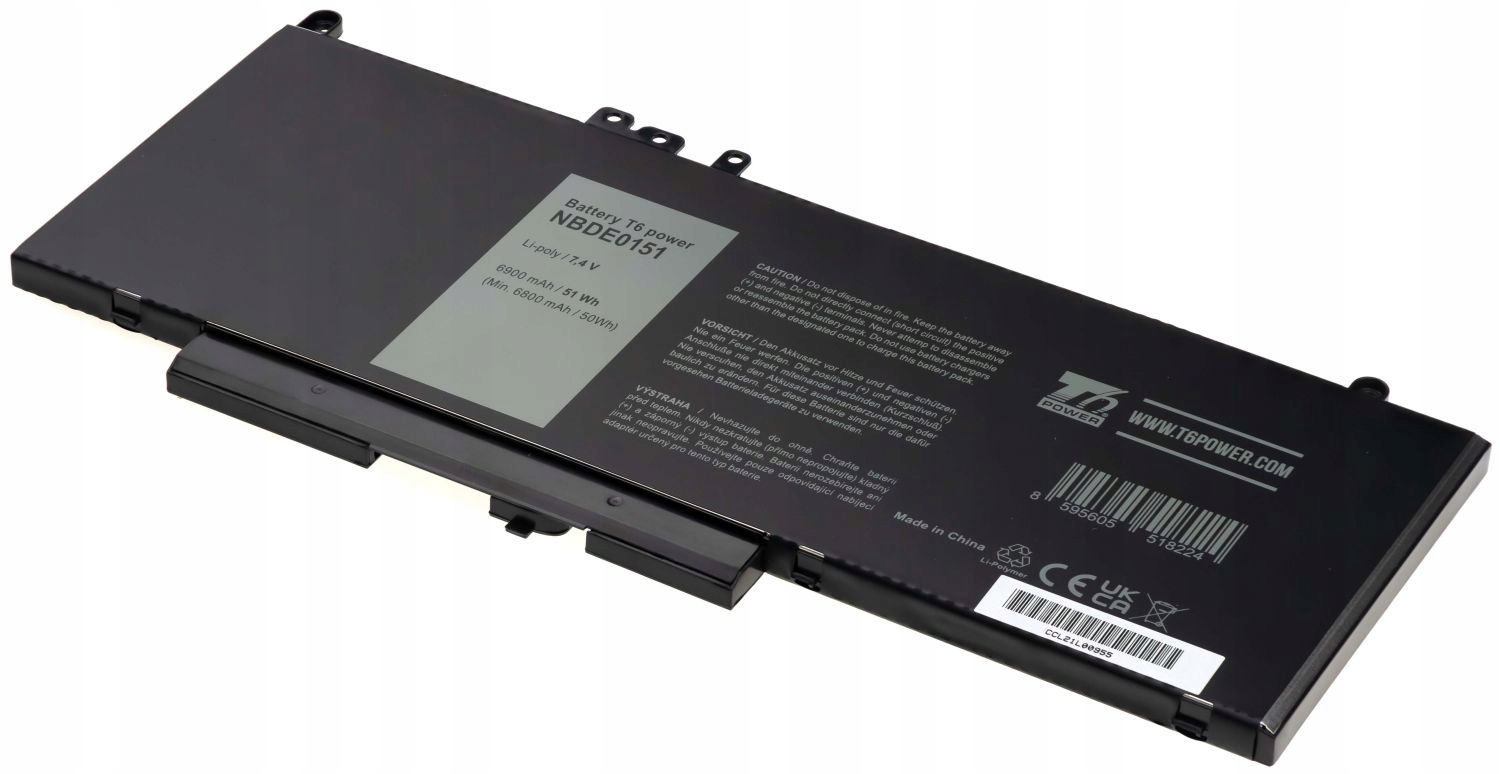 Batéria T6 Power pre Dell Latitude E5250
