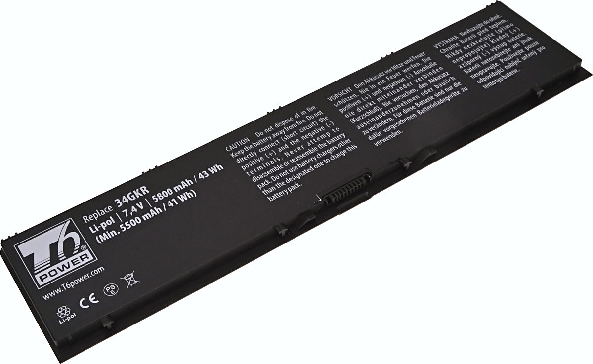 Batéria T6 Power pre notebook Dell 451-BBFY