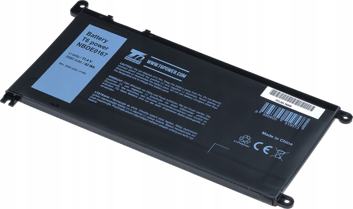 Batéria T6 Power pre notebook Dell 451-BCBS