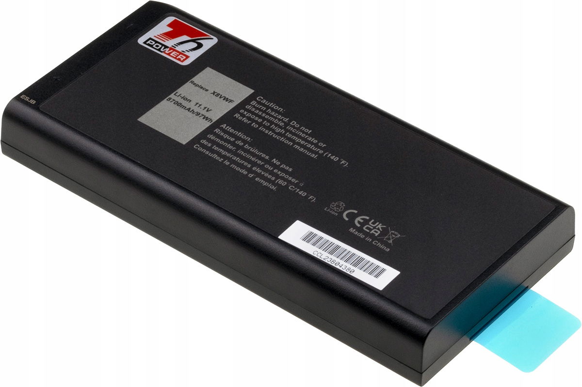 Batéria T6 Power pre notebook Dell 5XT3V