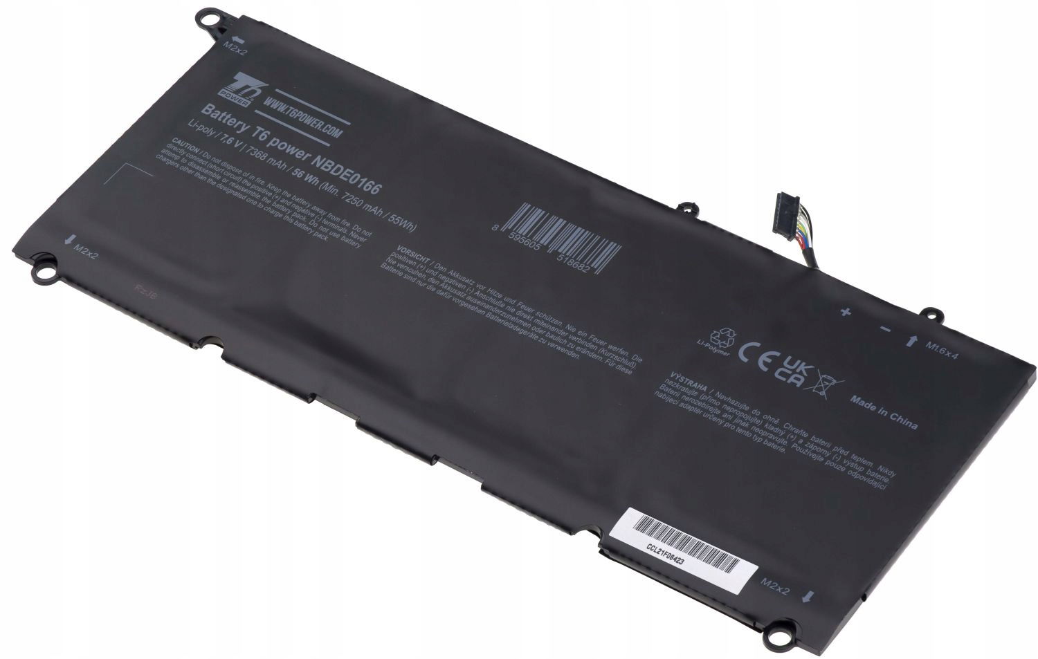 Batéria T6 Power pre notebook Dell KK4PT