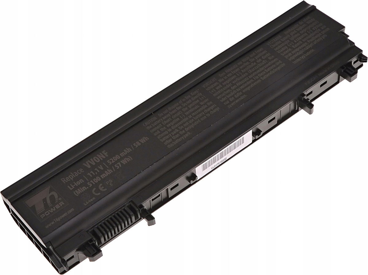 Batéria T6 Power pre notebook Dell VV0NF