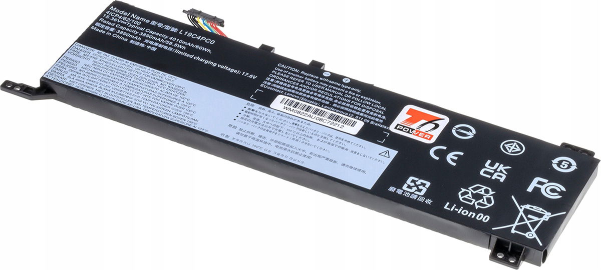 Batéria T6 Power pre notebook Lenovo L19C4PC0