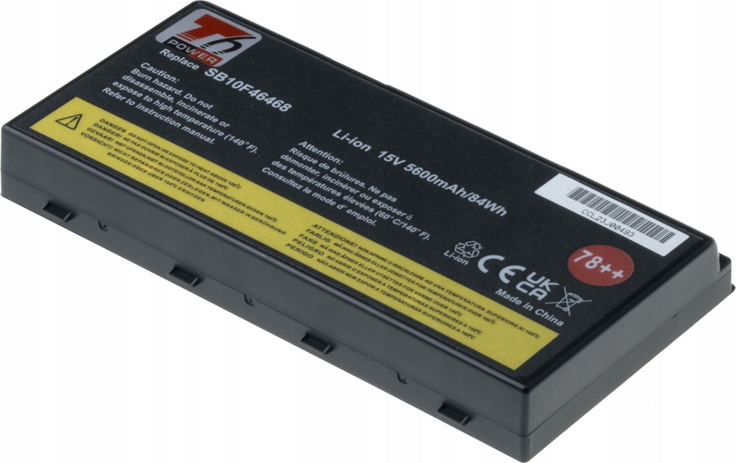 Batéria T6 Power pre notebook Lenovo SB10F46468