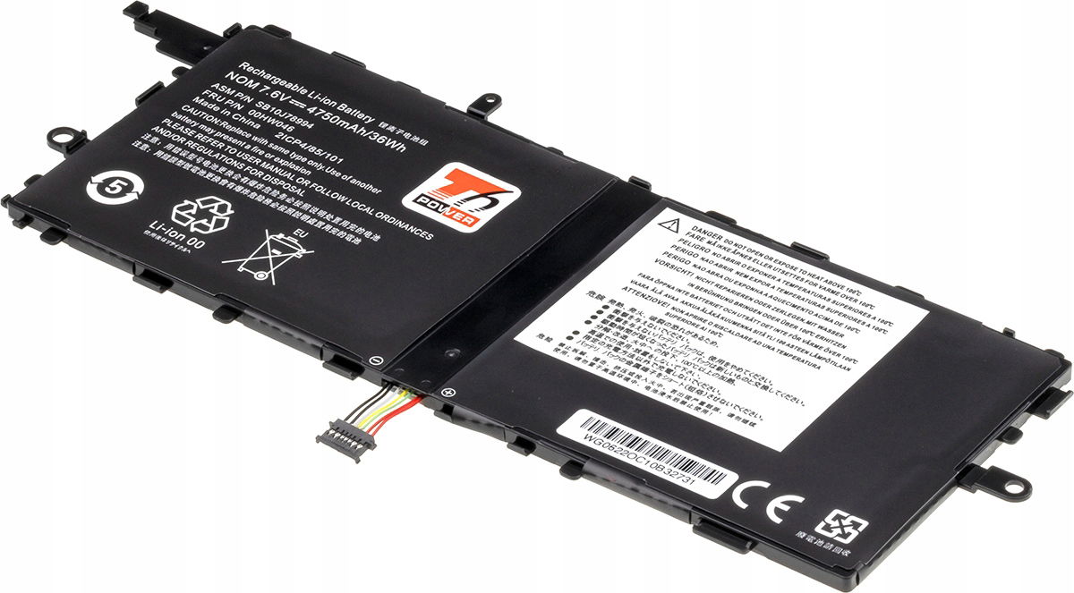 Batéria T6 Power pre notebook Lenovo SB10J78993