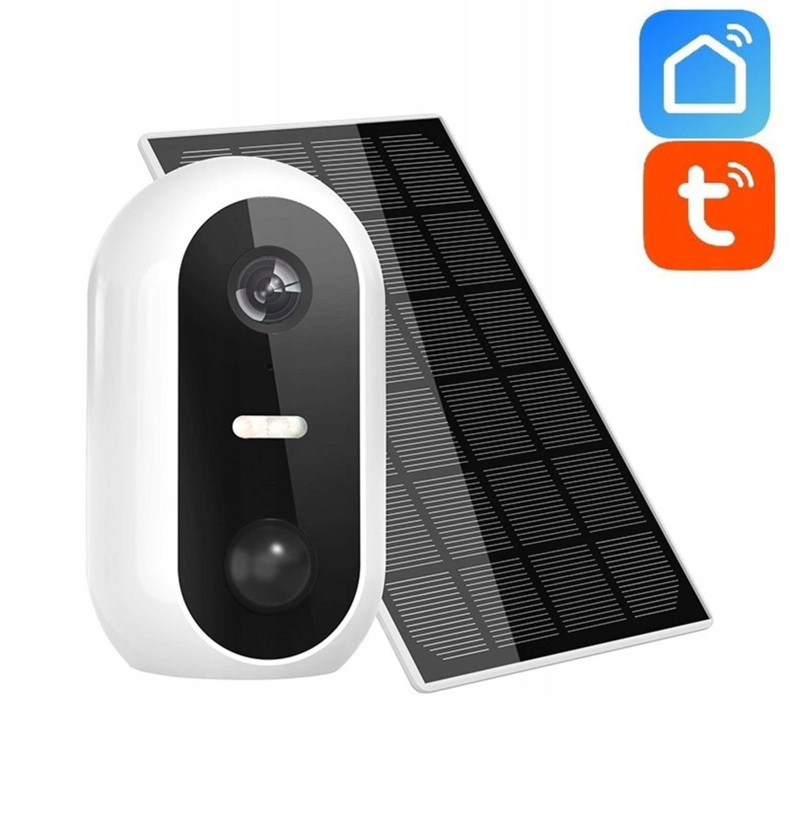 Batériová WiFi kamera Solight 1D78 so solárnym panelom, Full Hd, IP54