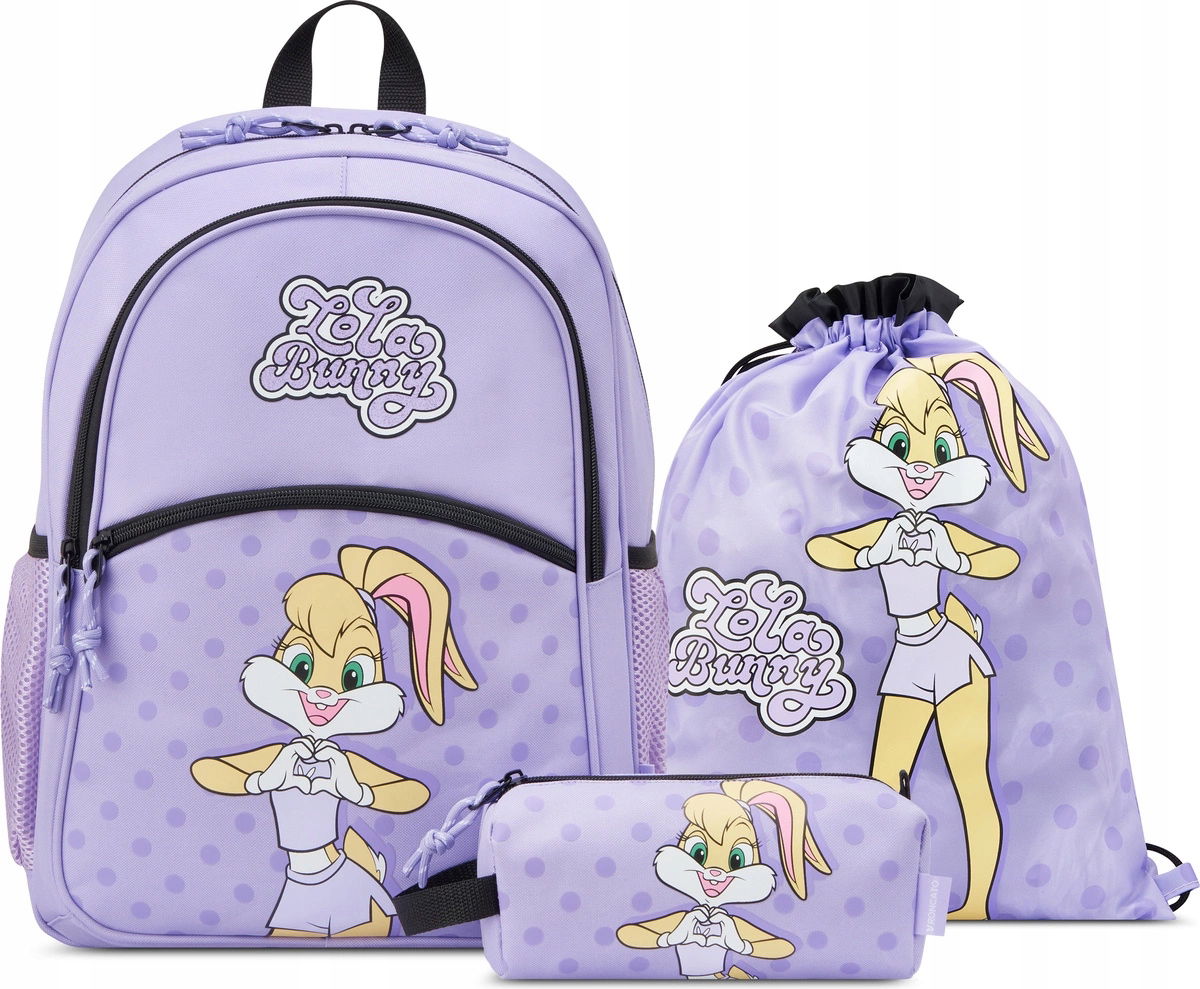 Batoh Roncato Looney Tunes Bugs Bunny Pink