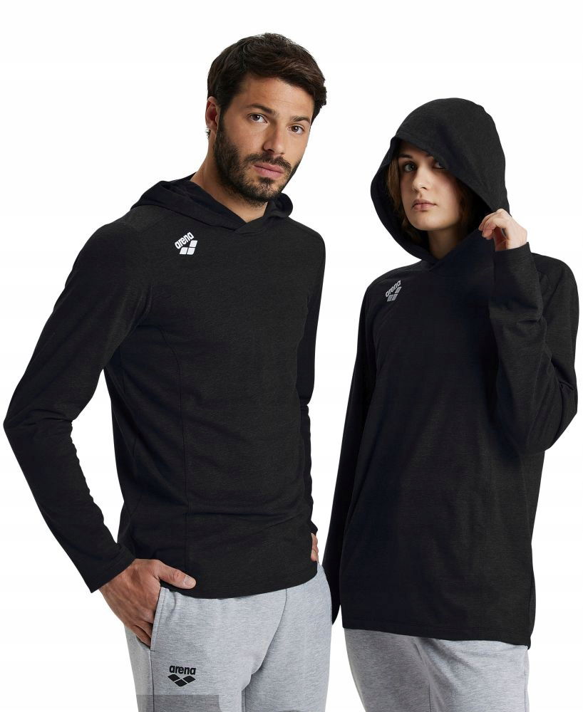 Bavlnené tričko s dlhým rukávom, unisex kapucňa, Longsleeve Panel Arena veľ. S
