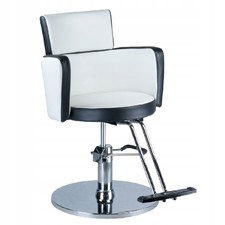 Beauty System Kadernícke kreslo Luigi BR-3927 bielo-čierne