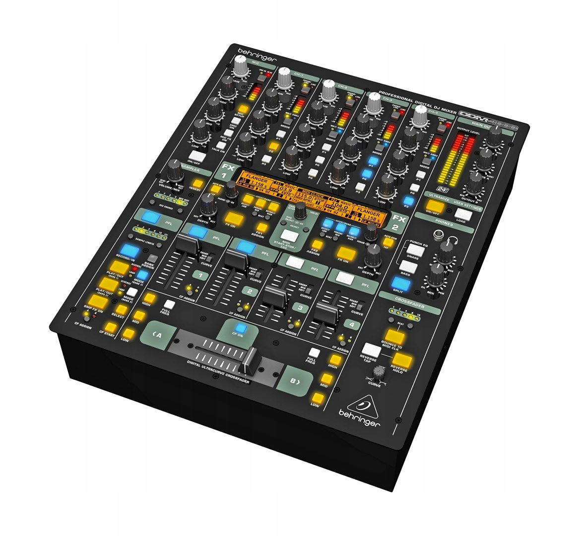 Behringer DDM4000 audio mixér 5 kán.