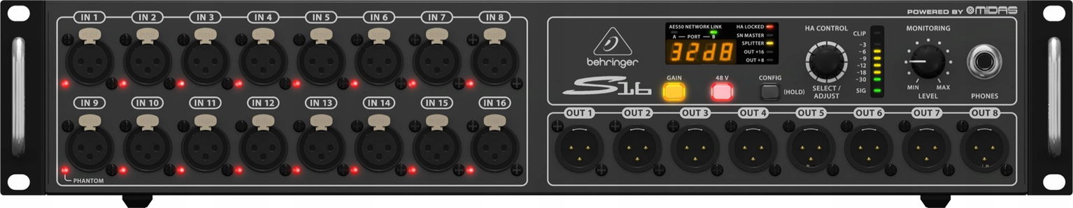 Behringer Digital Snake S16 audio modul