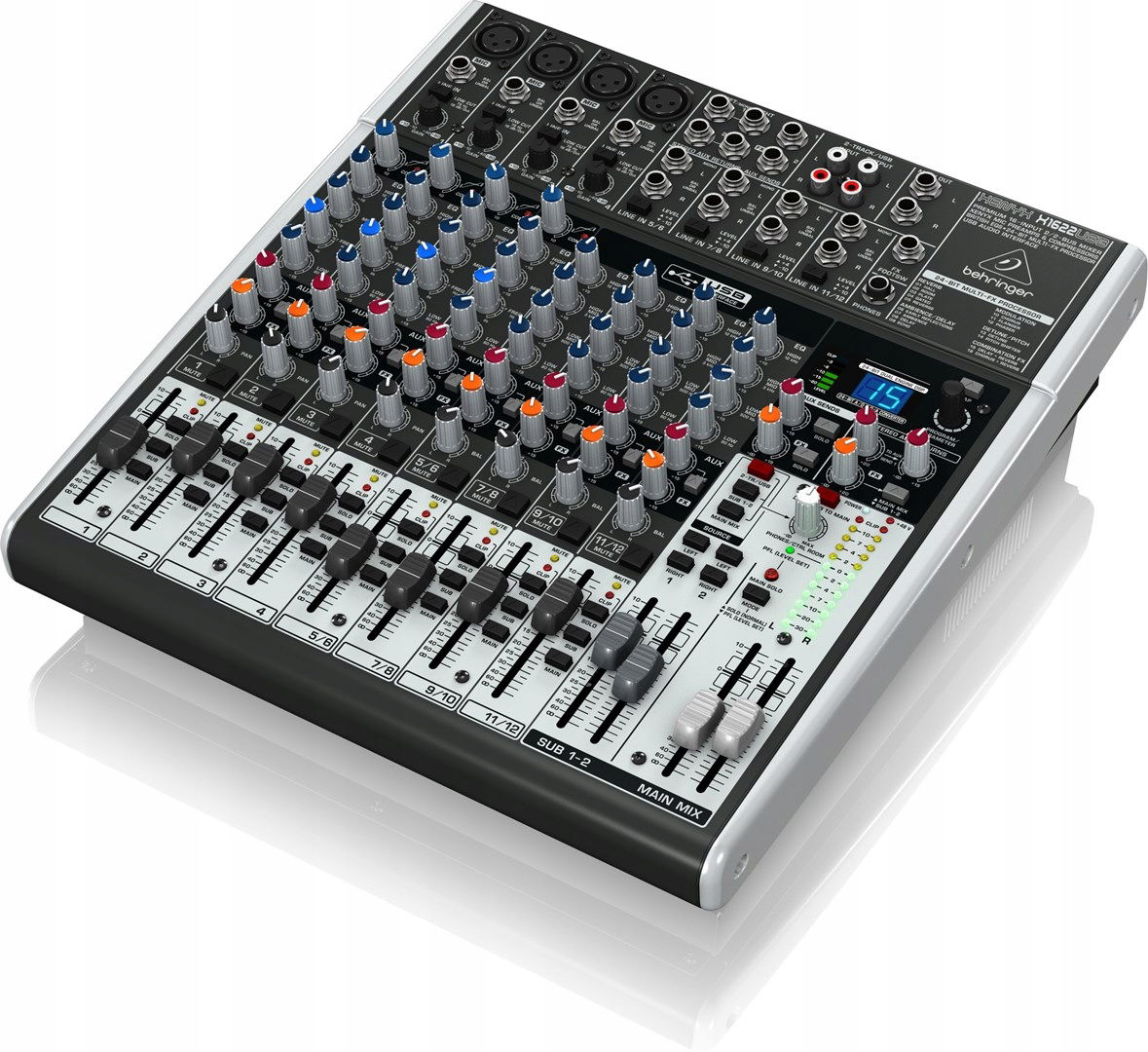 Behringer X1622USB audio mixér 16 kan. 10 200000 Hz