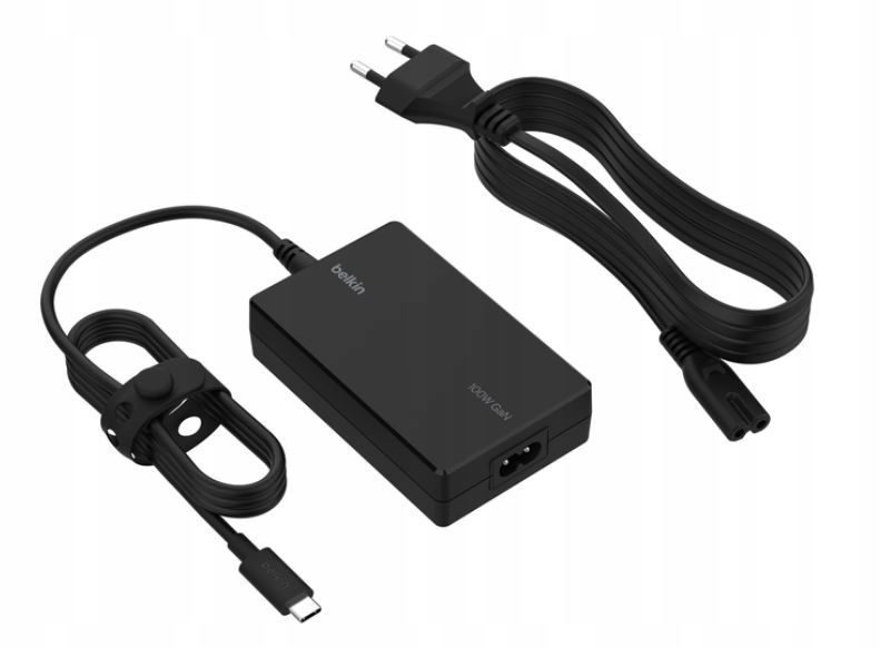 Belkin sieťový adaptér pre notebook s Usb-c Pd 100 W, GaN 2,5 m, vysoký