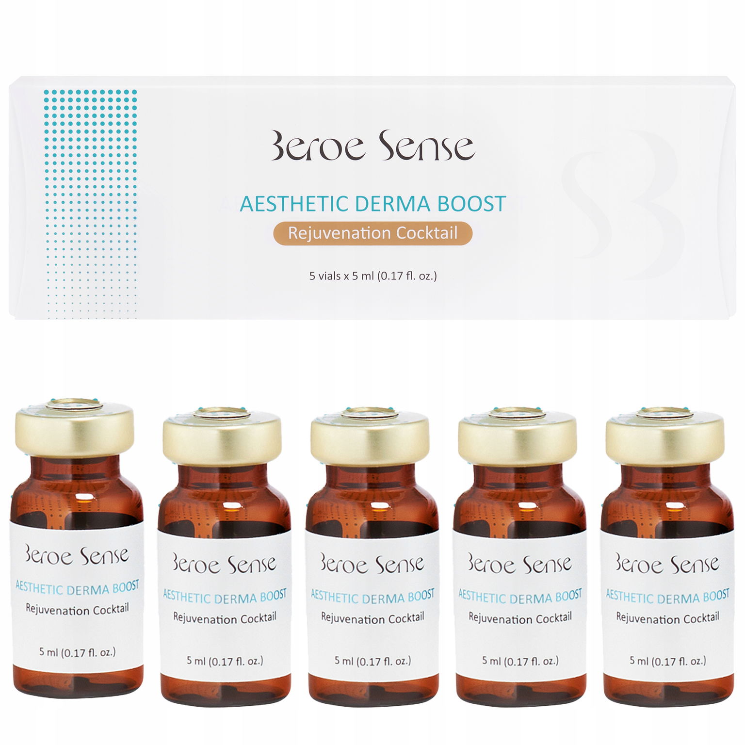 Beroe Sense Aesthetic Derma Boost Omladzujúci Koktail 5X5ML
