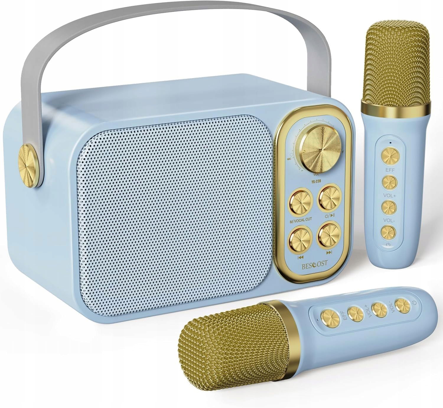 Bescost Karaoke Bluetooth – Sada pre deti a dospelých Párty