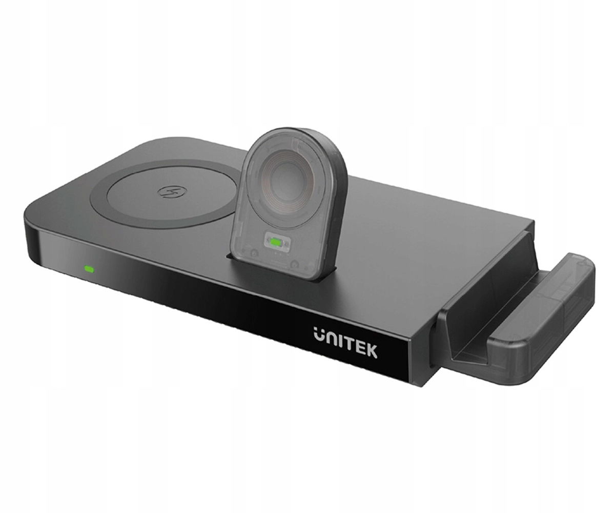 Bezdrôtová magnetická nabíjačka Unitek MagMighty Combo 6 3 v 1 48 W PD30 W
