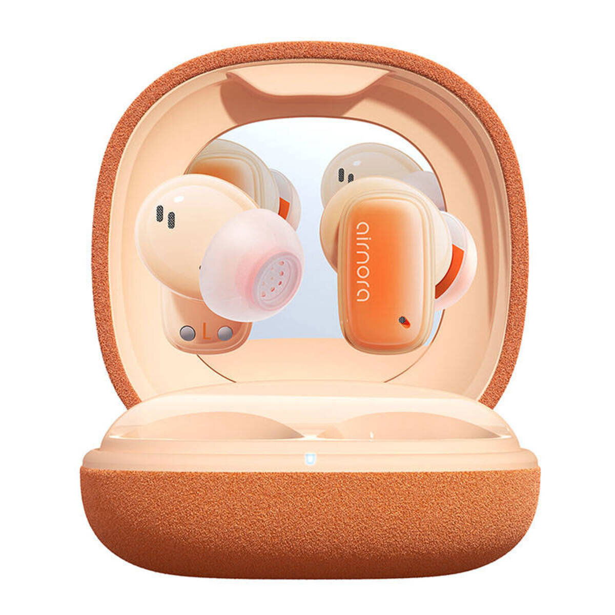 Bezdrôtové Bluetooth Slúchadlá do uší Baseus AirNora 2 Oranžové