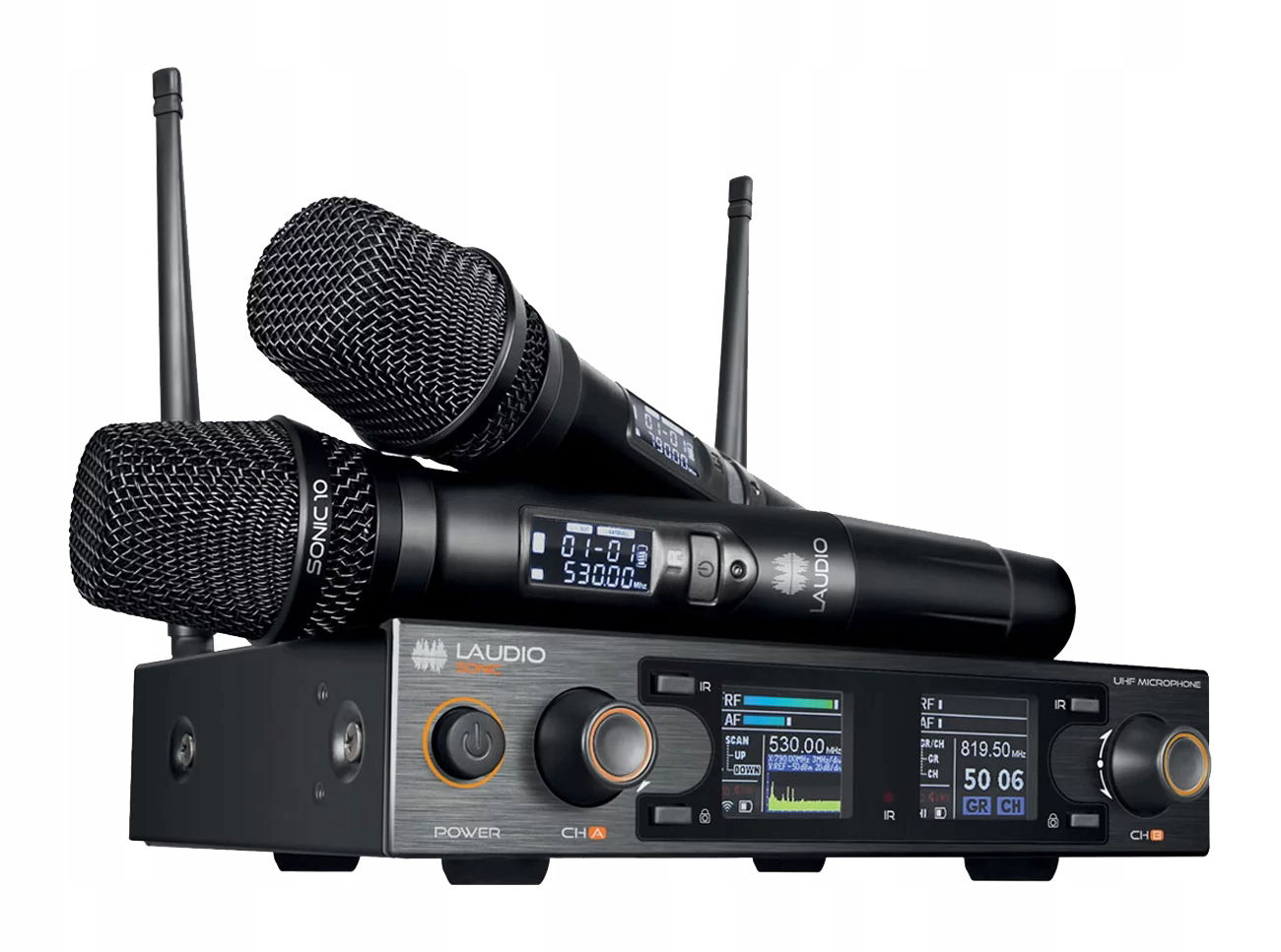 Bezdrôtové mikrofóny Laudio Sonic 210 Príručný set