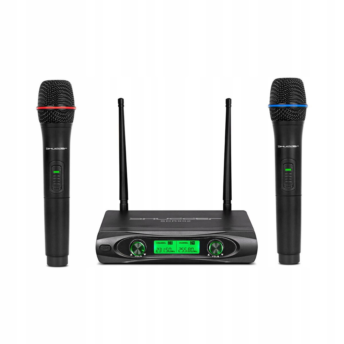 Bezdrôtový mikrofón SDR902 2 kanálový