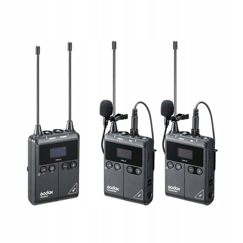 Bezdrôtový mikrofónový systém Godox WMicS2 Uhf