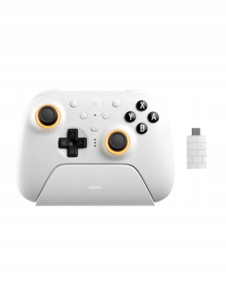 Bezdrôtový Ovládač 8BITDO Ultimate 2 Bt Switch Pc Biely Tmr
