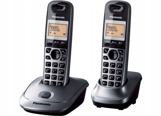 Bezdrôtový telefón Panasonic Kx-tg 2512 čierny