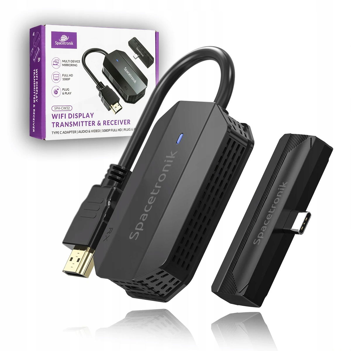 Bezdrôtový vysielač Usb-c na Hdmi SPH-CW32
