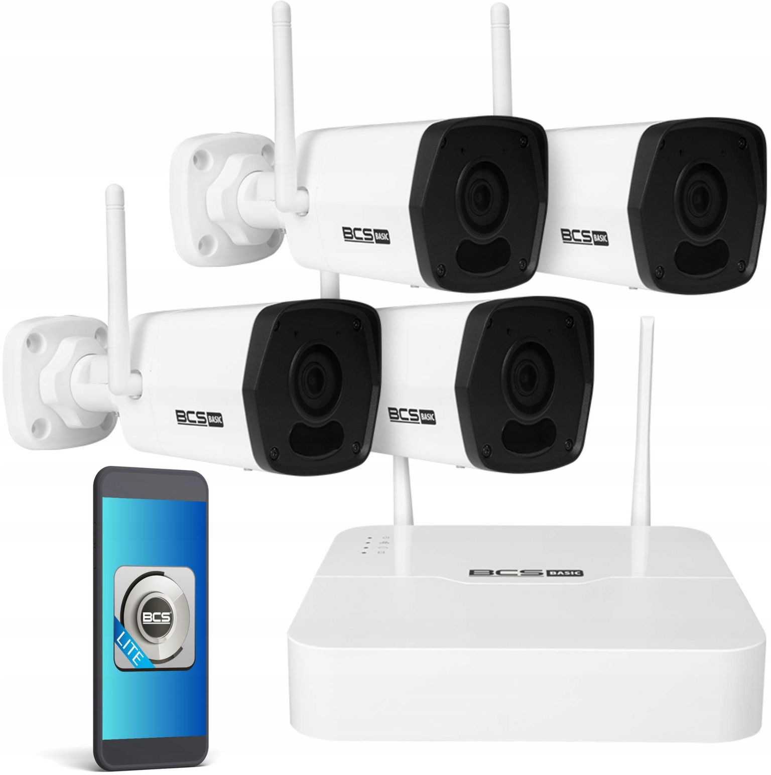 Bezdrôtový Wifi Monitorovací Set BCS-B-KITW(2.0)