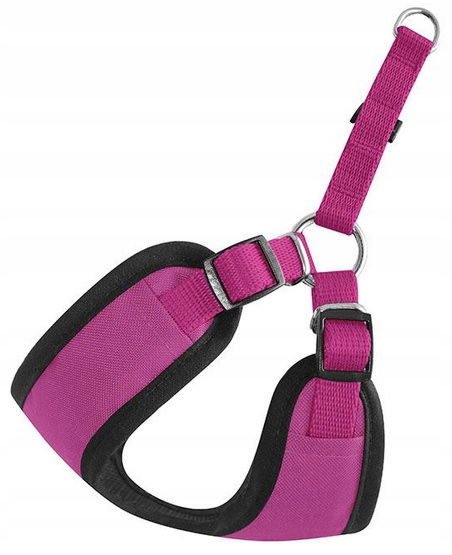 Bezpečné postroj pre psa odľahčujúce chrbticu Chaba veľkosť 1 fuchsia