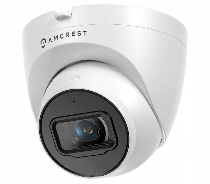 Bezpečnostná kamera Amcrest 5MP Turret Poe Farba: biela