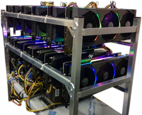 Bezúdržbový Rýpadlo Na Kryptomeny 12X Rtx 3080