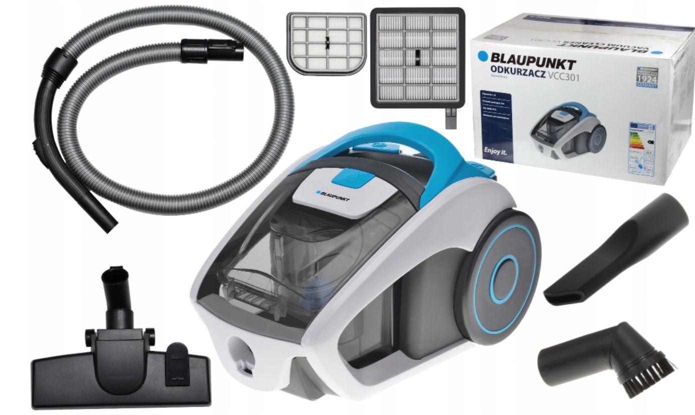 Bezvreckový vysávač Blaupunkt VCC301 cyklón Hepa