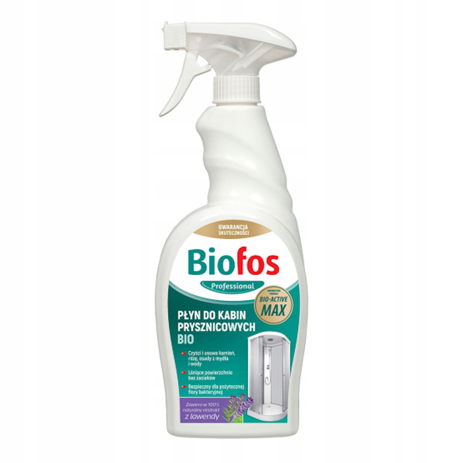Biofos Kvapalina Na Umývanie Sprchových Kútov 750 ml vôňa levandule