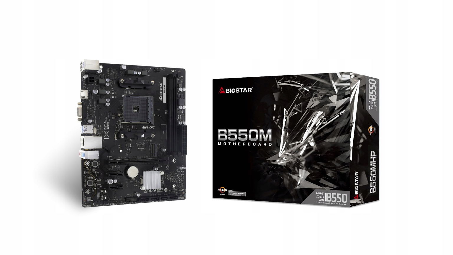 Biostar B550MHP základná doska Amd B550 Socket AM4 micro Atx