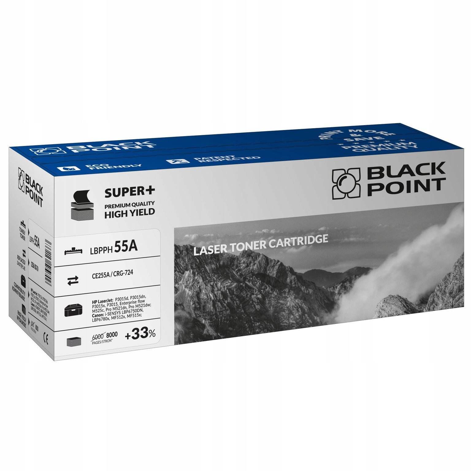 Black Point LBPPH55A náhrada CRG-724 (čierna)