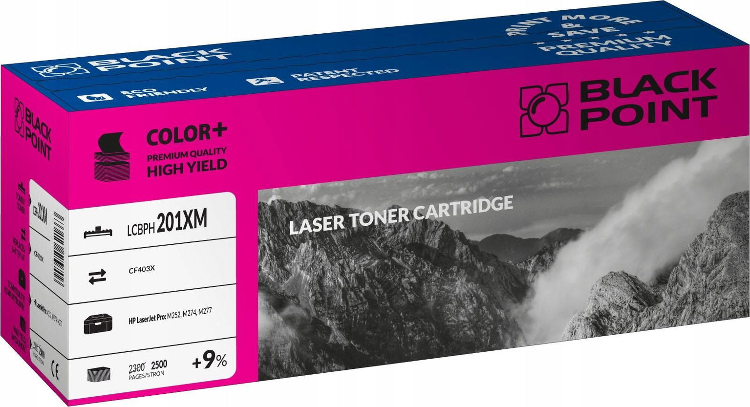 Black Point LCBPH201XM náhrada za CF403X (magenta)