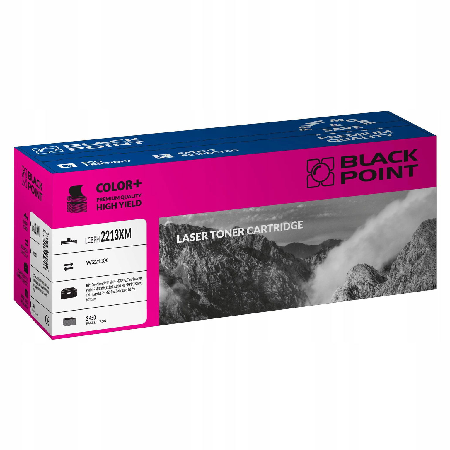 Black Point LCBPH2213XM náhrada Hp 207X W2213X magenta