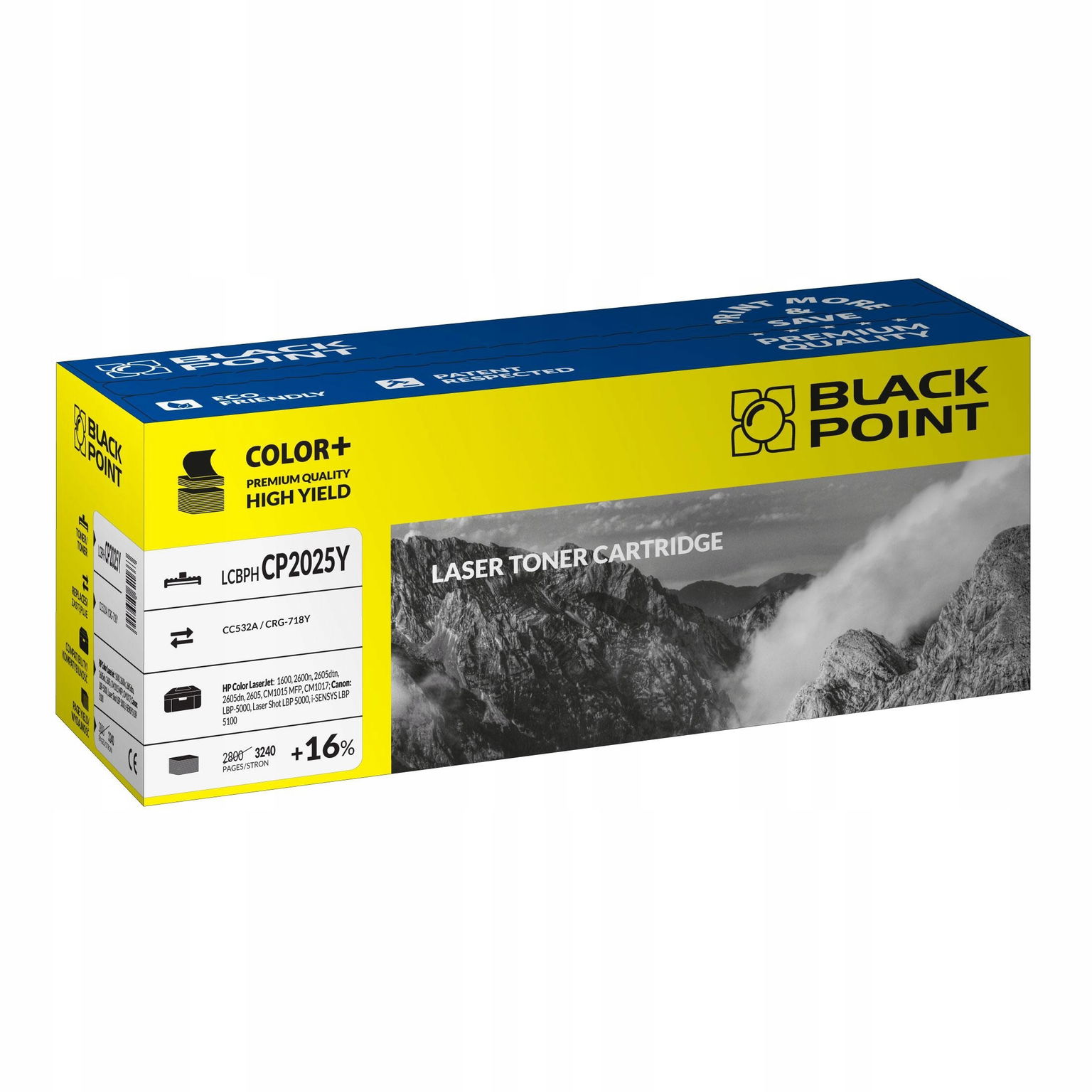 Black Point LCBPHCP2025Y náhrada za CC532A (yellow)