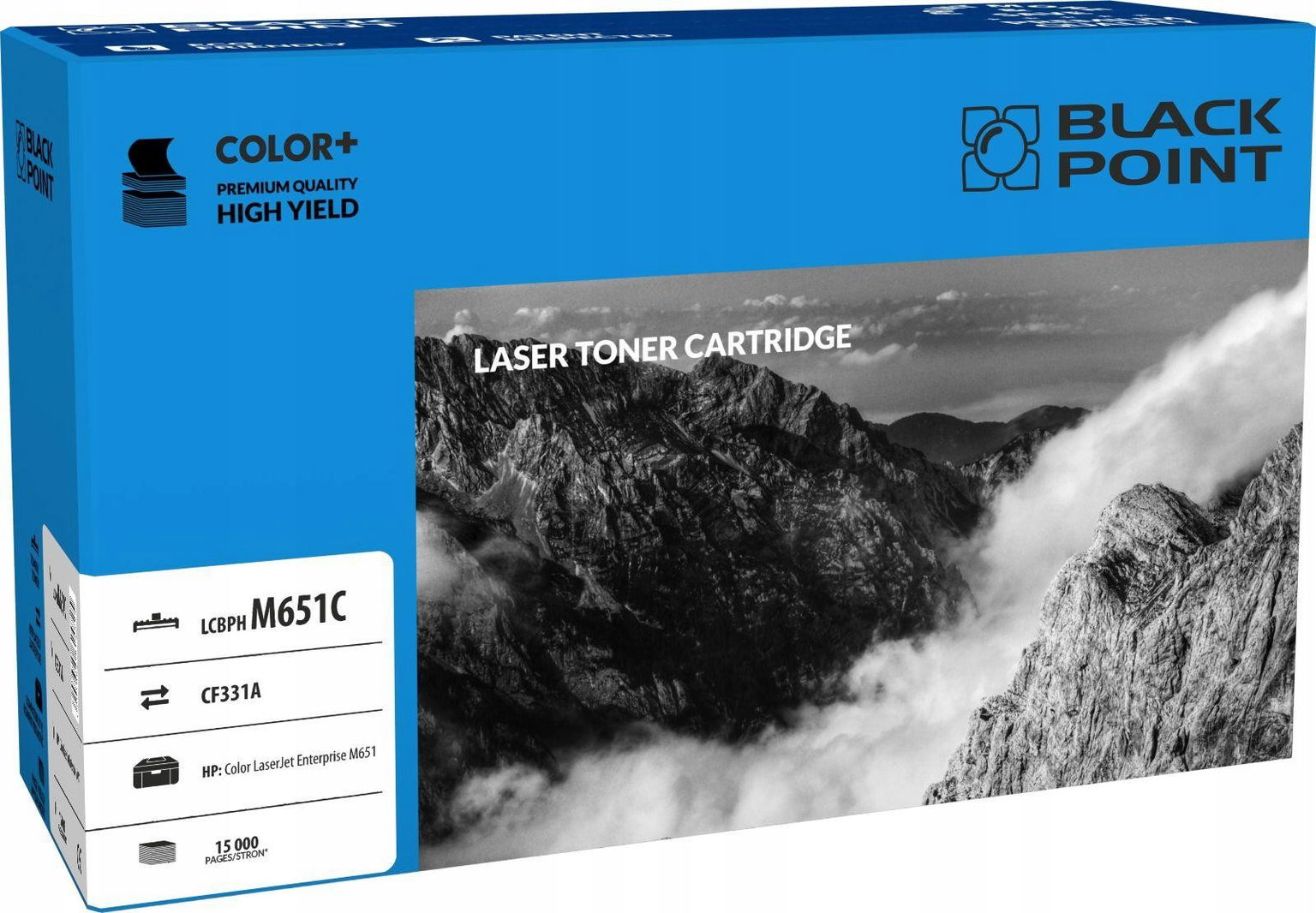 Black Point LCBPHM651C náhrada za CF331A (cyan)