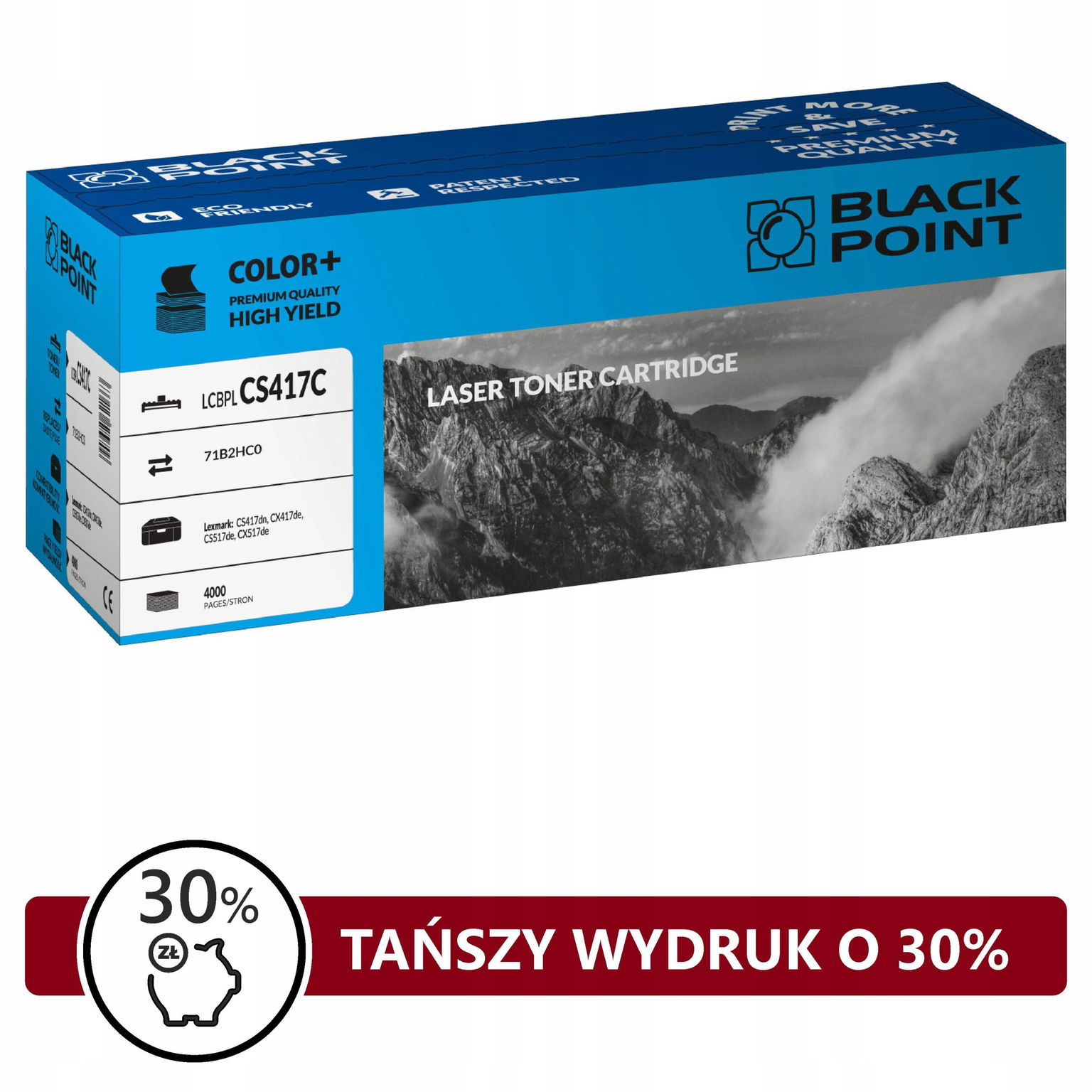 Black Point LCBPLCS417C náhrada 71B2HC0 (cyan)