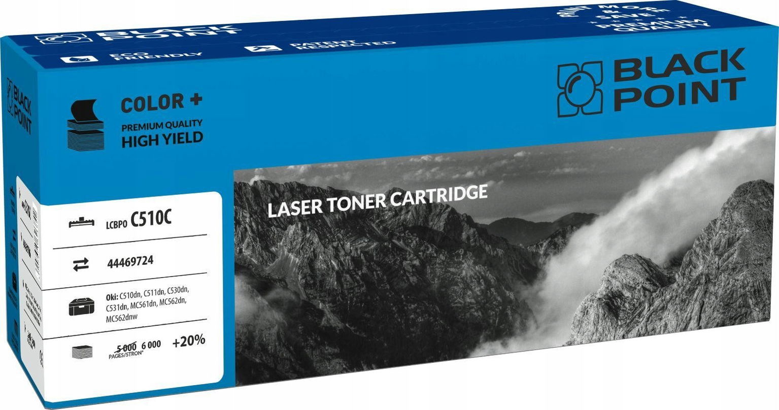 Black Point LCBPOC510C náhrada 44469724 (cyan)