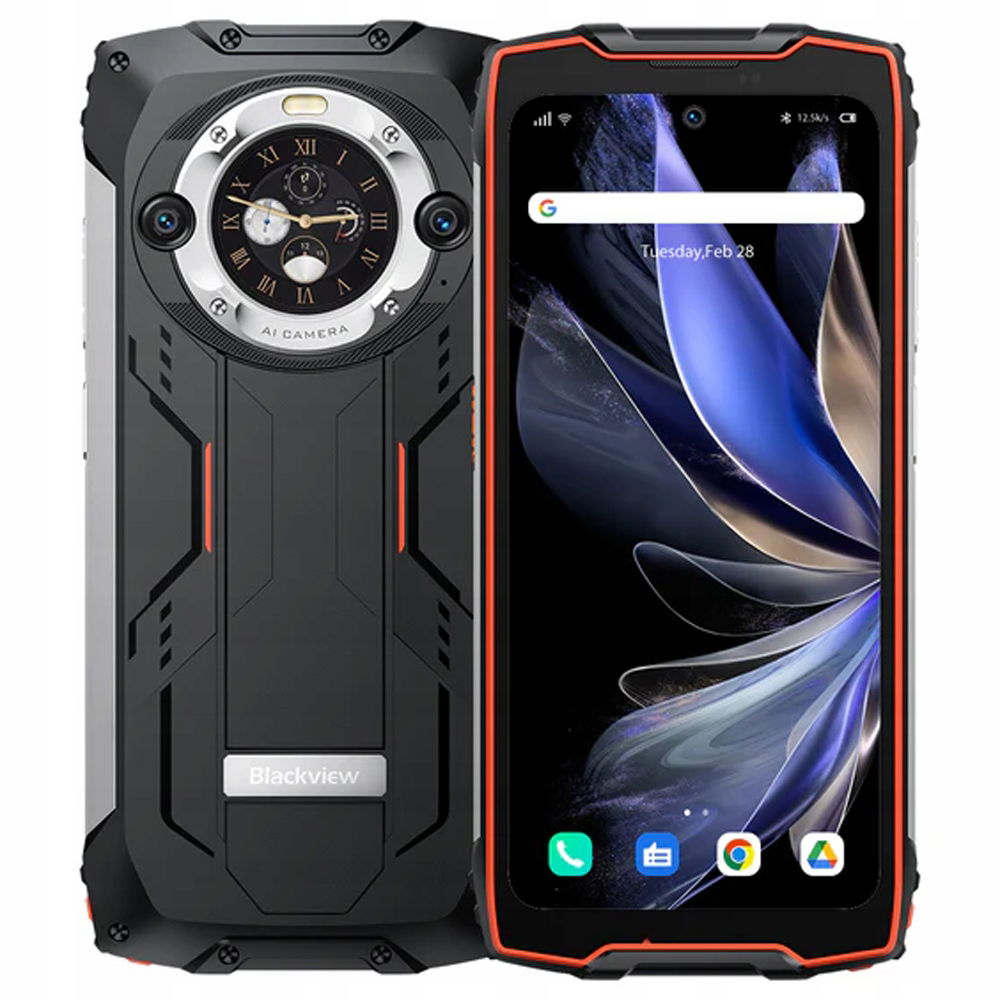 Blackview BV9300 Pro, 8+8/256GB, 15080mAh, oranžová