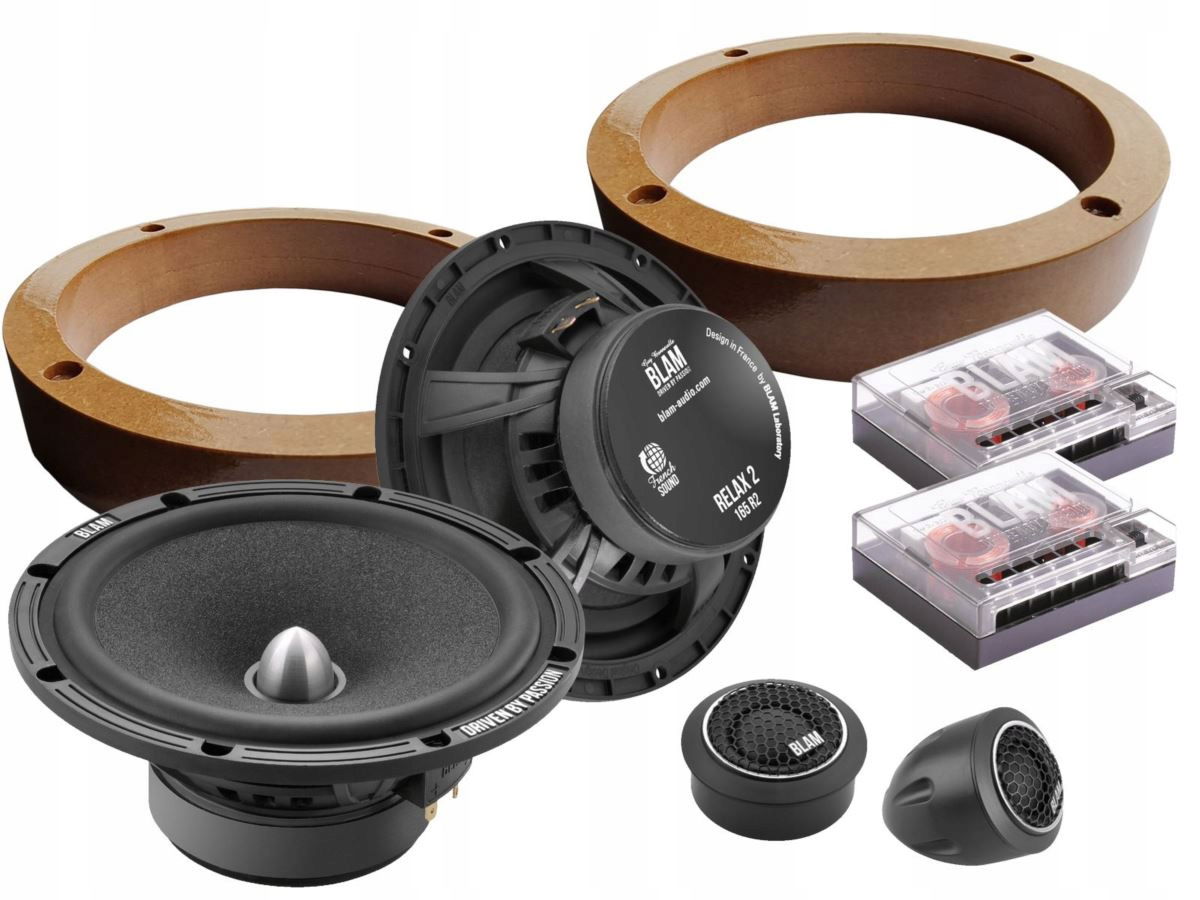 Blam 165 R2X reproduktory pre Vw Passat B6 predné