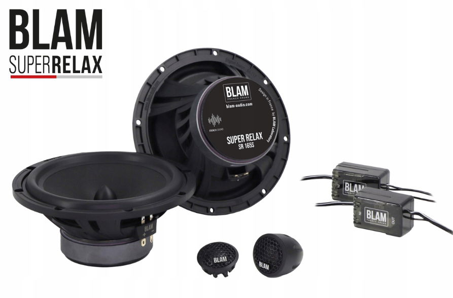 Blam Relax SR165S 2-cestný komponentný set 165 mm, 3 Ohm
