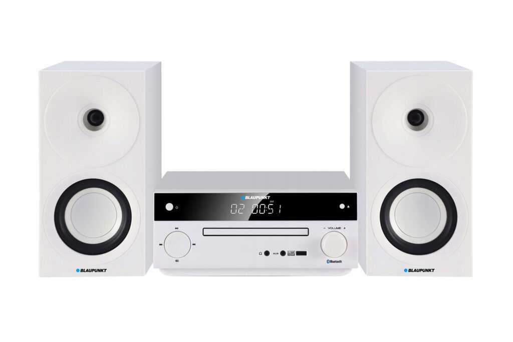 Blaupunkt MS30.2BT Edition Mini veža Bluetooth CD MP3 Usb Hdmi (biela)